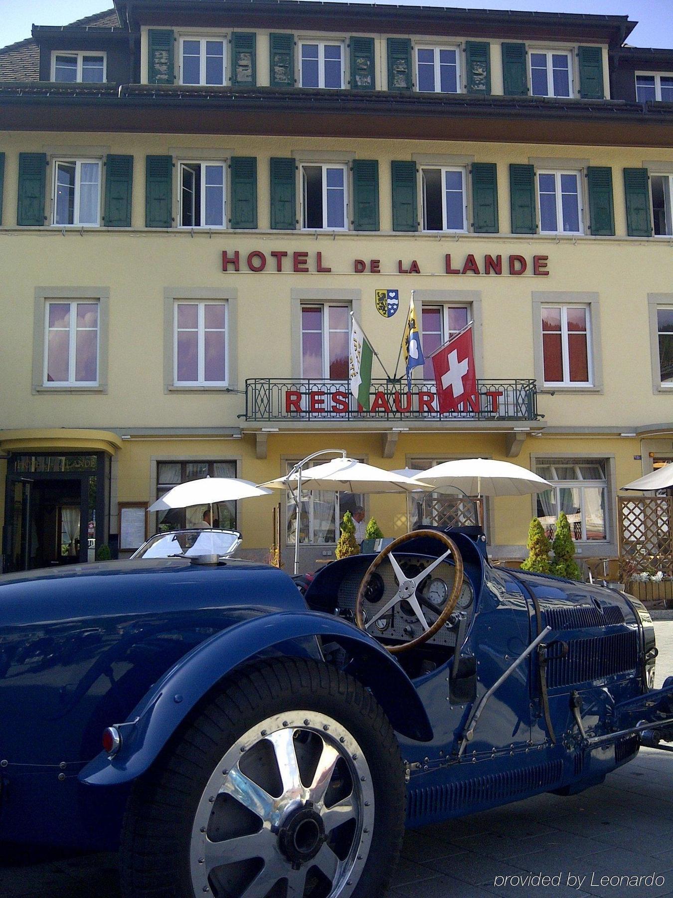Hotel De La Lande Le Brassus Ресторан фото