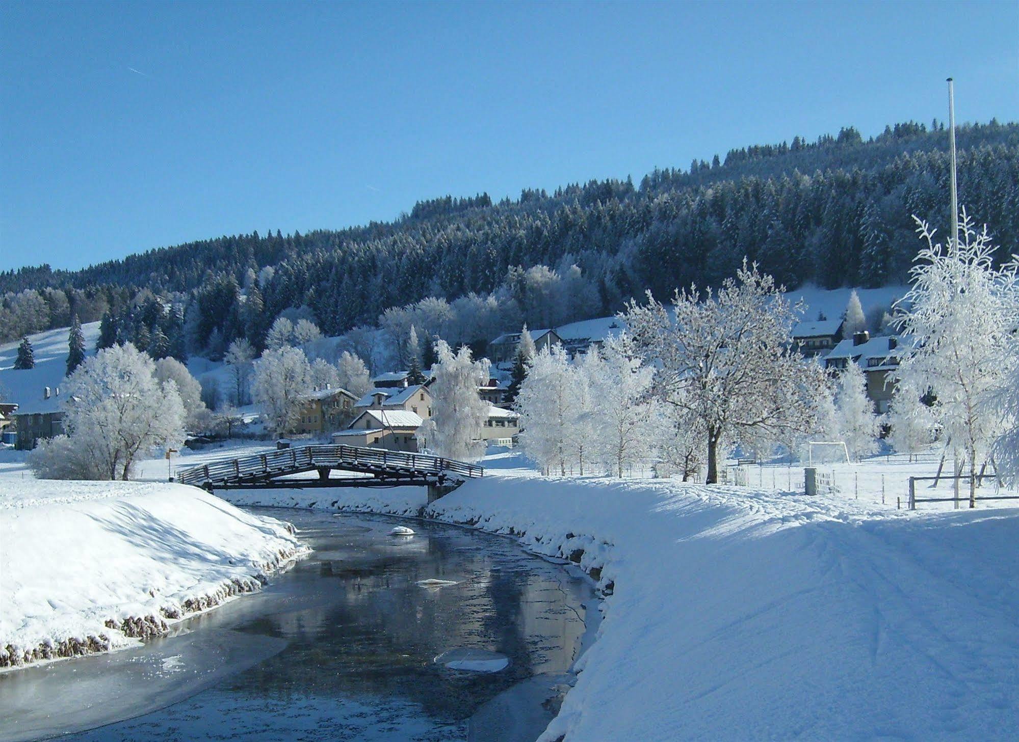 Hotel De La Lande Le Brassus Екстер'єр фото